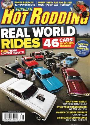POPULAR HOT RODDING 2009 JAN - TRANNY DYNO, 46 READERS RIDES, MUSCLE MARAUDER